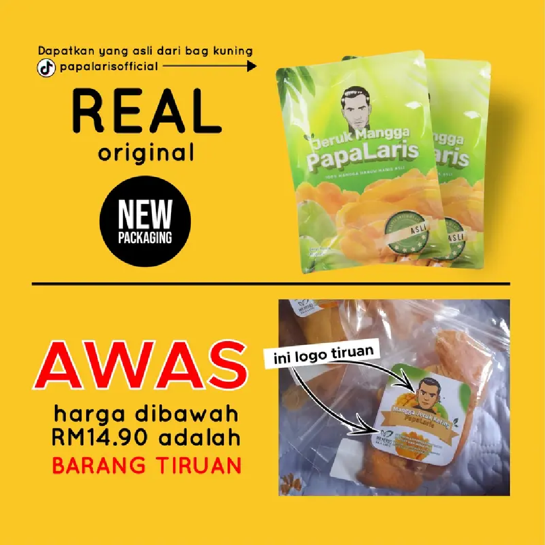Jeruk Mangga Papa Laris 2.0 Harum Manis 120G