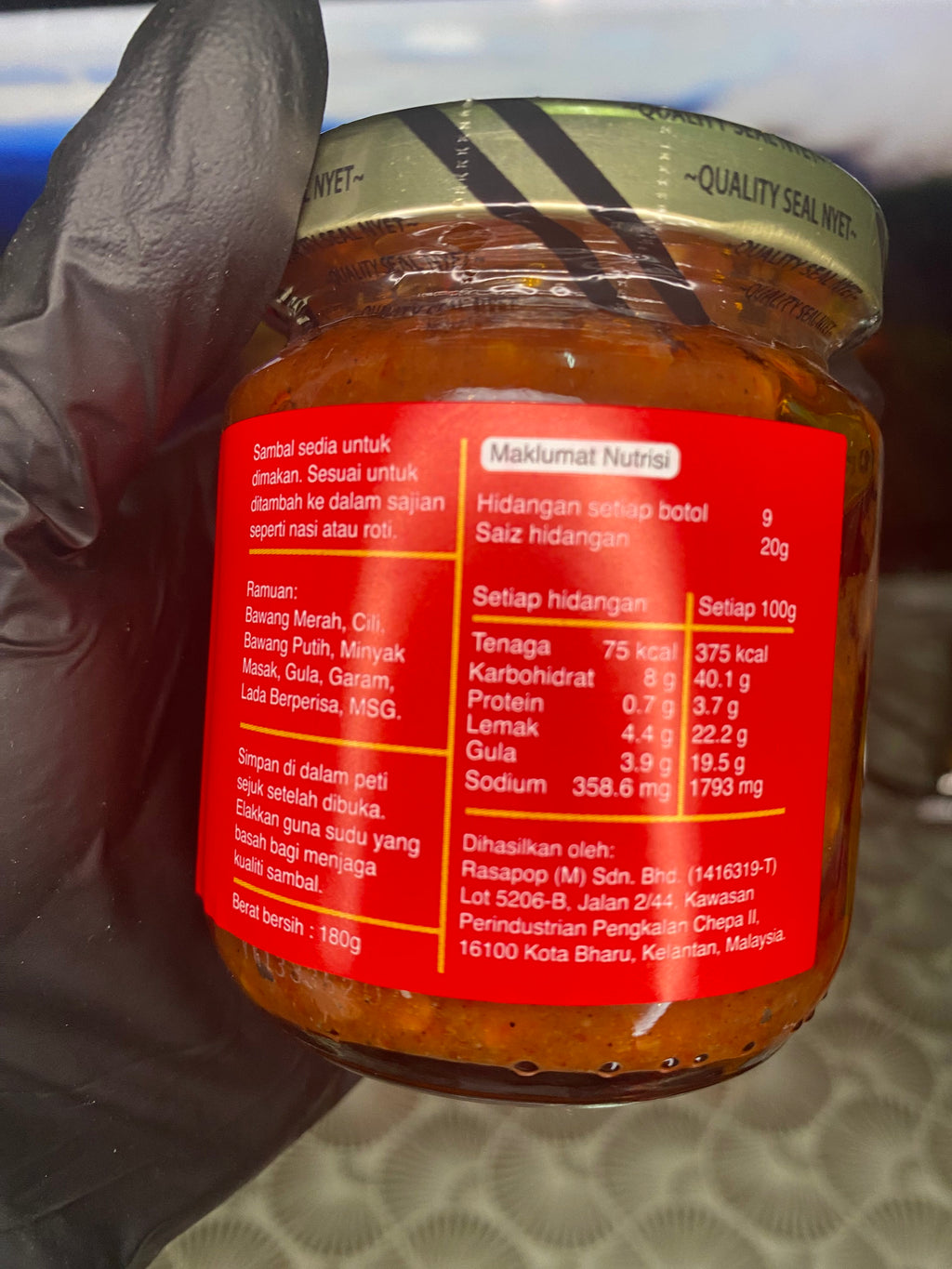 Sambal Nyet Berapi by Khairulaming