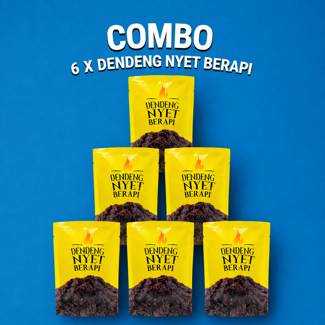 Dendeng Nyet Original Combo [6 PACKS]